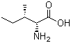 D-别异亮氨酸分子结构 (CAS 1509-35-9)