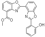 2'-(2-Hydroxyphenyl)-[2,4'-bibenzoxazole]-4-carboxylic acid methyl ester molecular structure (CAS 151271-53-3)