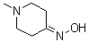 1-Methyl-4-piperidinone oxime molecular structure (CAS 1515-27-1)