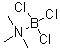三甲基氨基三氯硼烷分子结构 (CAS 1516-55-8)