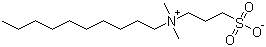 3-(Decyldimethylazaniumyl)propane-1-sulfonate molecular structure (CAS 15163-36-7)