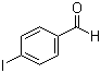 结构式 CAS# 15164-44-0, 4-碘苯甲醛; 对碘苯甲醛