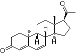 去氢孕酮分子结构 (CAS 152-62-5)