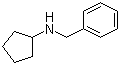 结构式 CAS# 15205-23-9, N-苄基-N-环戊胺