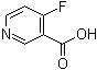 结构式 CAS# 152126-33-5, 4-氟吡啶-3-羧酸