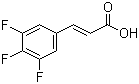 3,4,5-Trifluorocinnamic acid molecular structure (CAS 152152-19-7)