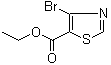 4-Bromo-5-thiazolecarboxylic acid ethyl ester molecular structure (CAS 152300-60-2)