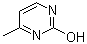 2-羟基-4-甲基嘧啶分子结构 (CAS 15231-48-8)