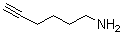 structure of CAS# 15252-45-6, 5-Hexyn-1-amine;6-Amino-1-hexyne