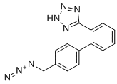 Valsartan azide impurity molecular structure (CAS 152708-24-2)