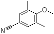 3,5-Dimethyl-4-methoxybenzonitrile molecular structure (CAS 152775-45-6)