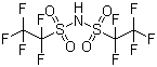 N,N-Bis(pentafluoroethanesulphonyl)imide molecular structure (CAS 152894-10-5)