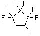 1,1,2,2,3,3,4-Heptafluorocyclopentane molecular structure (CAS 15290-77-4)