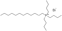 Tributyldodecylphosphonium bromide molecular structure (CAS 15294-63-0)