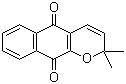 Dehydro-alpha-lapachone molecular structure (CAS 15297-92-4)