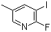 2-Fluoro-3-iodo-5-methylpyridine molecular structure (CAS 153034-78-7)