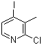 structure of CAS# 153034-88-9, 2-Chloro-4-iodo-3-methylpyridine;2-Chloro-4-iodo-3-picoline