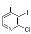 structure of CAS# 153034-91-4, 2-Chloro-3,4-diiodopyridine