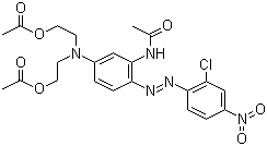 Disperse Red 167:1 molecular structure (CAS 1533-78-4)