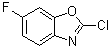 2-氯-6-氟苯并恶唑分子结构 (CAS 153403-53-3)