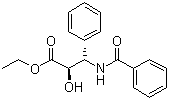 Ethyl (2R,3S)-3-(benzoylamino)-2-hydroxybenzenepropanoate molecular structure (CAS 153433-80-8)