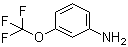结构式 CAS# 1535-73-5, 3-三氟甲氧基苯胺; 间三氟甲氧基苯胺