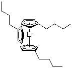 结构式 CAS# 153608-51-6, 三(正丁基环戊二烯基)铒