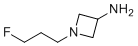 1-(3-Fluoropropyl)azetidin-3-amine molecular structure (CAS 1538772-53-0)