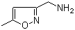 (5-Methyl-3-isoxazolyl)methylamine molecular structure (CAS 154016-48-5)