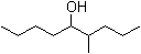 4-甲基-5-壬醇分子结构 (CAS 154170-44-2)