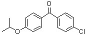 结构式 CAS# 154356-96-4, 4-氯-4'-异丙氧基二苯甲酮