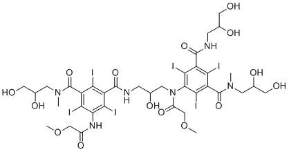 Iopromide EP Impurity D molecular structure (CAS 154361-55-4)