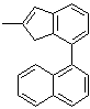 2-Methyl-7-(1-naphthyl)indene molecular structure (CAS 154380-68-4)