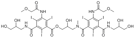 Iopromide EP Impurity E molecular structure (CAS 154397-78-1)