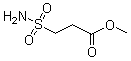 Methyl 3-(aminosulfonyl)propanoate molecular structure (CAS 15441-08-4)
