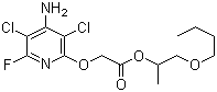 Fluroxypyr-butoxypropyl molecular structure (CAS 154486-27-8)
