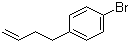 structure of CAS# 15451-32-8, 4-Bromo-1-(3-butenyl)benzene;1-(3-Butenyl)-4-bromobenzene; 1-Bromo-4-(3-butenyl)benzene; 4-(4-Bromophenyl)-1-butene