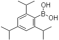 structure of CAS# 154549-38-9, (2,4,6-Triisopropylphenyl)boronic acid;2,4,6-Triisopropylphenylboronic acid