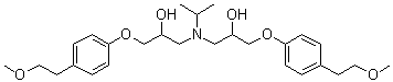 Metoprolol Impurity O molecular structure (CAS 154784-36-8)