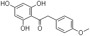 structure of CAS# 15485-66-2, 1-(2,4,6-Trihydroxyphenyl)-2-(4-methoxyphenyl)ethanone;2-(4-Methoxyphenyl)-1-(2,4,6-trihydroxyphenyl)ethan-1-one; 2(4'-Methoxyphenyl)-2',4',6'-trihydroxyacetophenone
