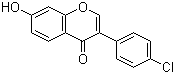 结构式 CAS# 15485-81-1, 3-(4-氯苯基)-7-羟基苯并吡喃-4-酮