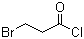 3-Bromopropionyl chloride molecular structure (CAS 15486-96-1)