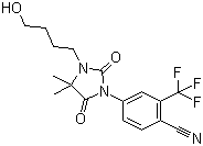 RU 58841分子结构 (CAS 154992-24-2)