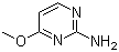 2-Amino-4-methoxypyrimidine molecular structure (CAS 155-90-8)
