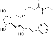 Bimatoprost molecular structure (CAS 155206-00-1)