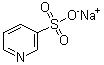 structure of CAS# 15521-77-4, Sodium 3-pyridinesulphonate