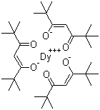 Tris(dipivaloylmethanato)dysprosium molecular structure (CAS 15522-69-7)
