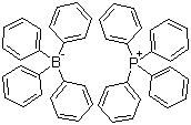 Tetraphenylphosphonium tetraphenylborate molecular structure (CAS 15525-15-2)