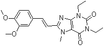 伊曲茶碱分子结构 (CAS 155270-99-8)
