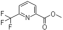 6-三氟甲基-吡啶-2-羧酸甲酯分子结构 (CAS 155377-05-2)